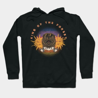 Bear King of the forest Hoodie